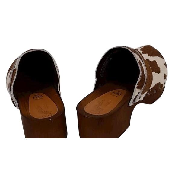 Seychelles Loud & Clear Cowhide‎ Women's Clog Shoes Size 6 - Picture 3 of 5